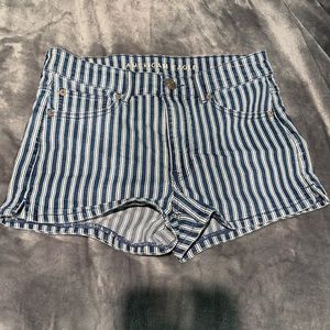 American Eagle Next Level Stretch Stripe Shorts